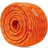 VEVOR Double Braided Polyester Rope, 1/2 in x 120 ft, 48 Strands, 8000 LBS Breaking Strength Outdoor Climbing Rope