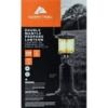 Ozark Trail 2-Mantle Propane Lantern – Classic Outdoor Black Camping Lantern with Adjustable Brightness