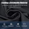 Neck Gaiters with Ear Loops [2 Pack] Ice Silk UV Protection Summer Cool Breathable Reusable Bandanas for Women Men
