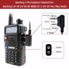 BAOFENG Two Way Radio Adjustable Earpiece