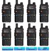 BAOFENG UV-5RH 10w GMRS Ham Radio with Long Range Walkie Talkies, Multifunctional Use, USB-C Charging, 999 Channels, Colorful LCD Display