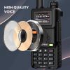 BAOFENG UV-5RH 10w GMRS Ham Radio with Long Range Walkie Talkies, Multifunctional Use, USB-C Charging, 999 Channels, Colorful LCD Display